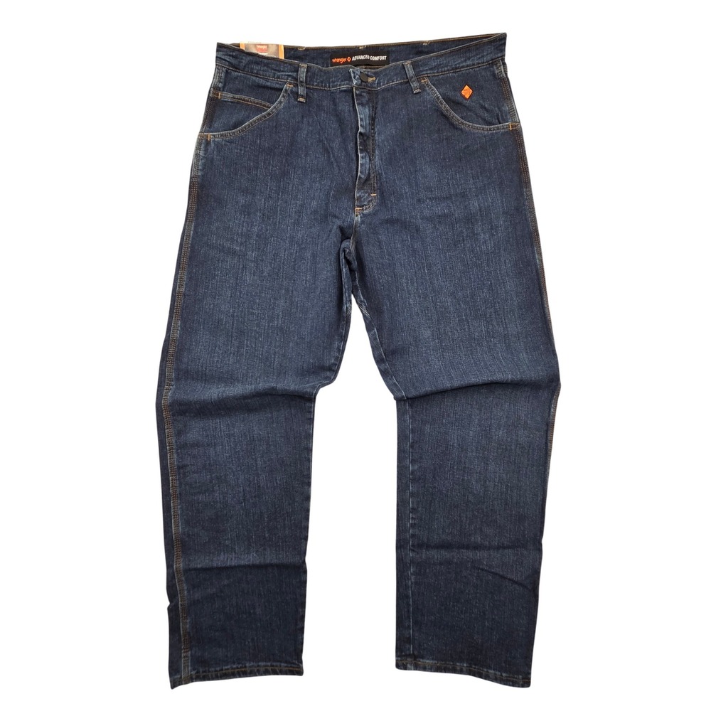NWT Wrangler Riggs Workwear FR Advanced Comfort Relaxed Fit Jeans 40x32 FRAC50M